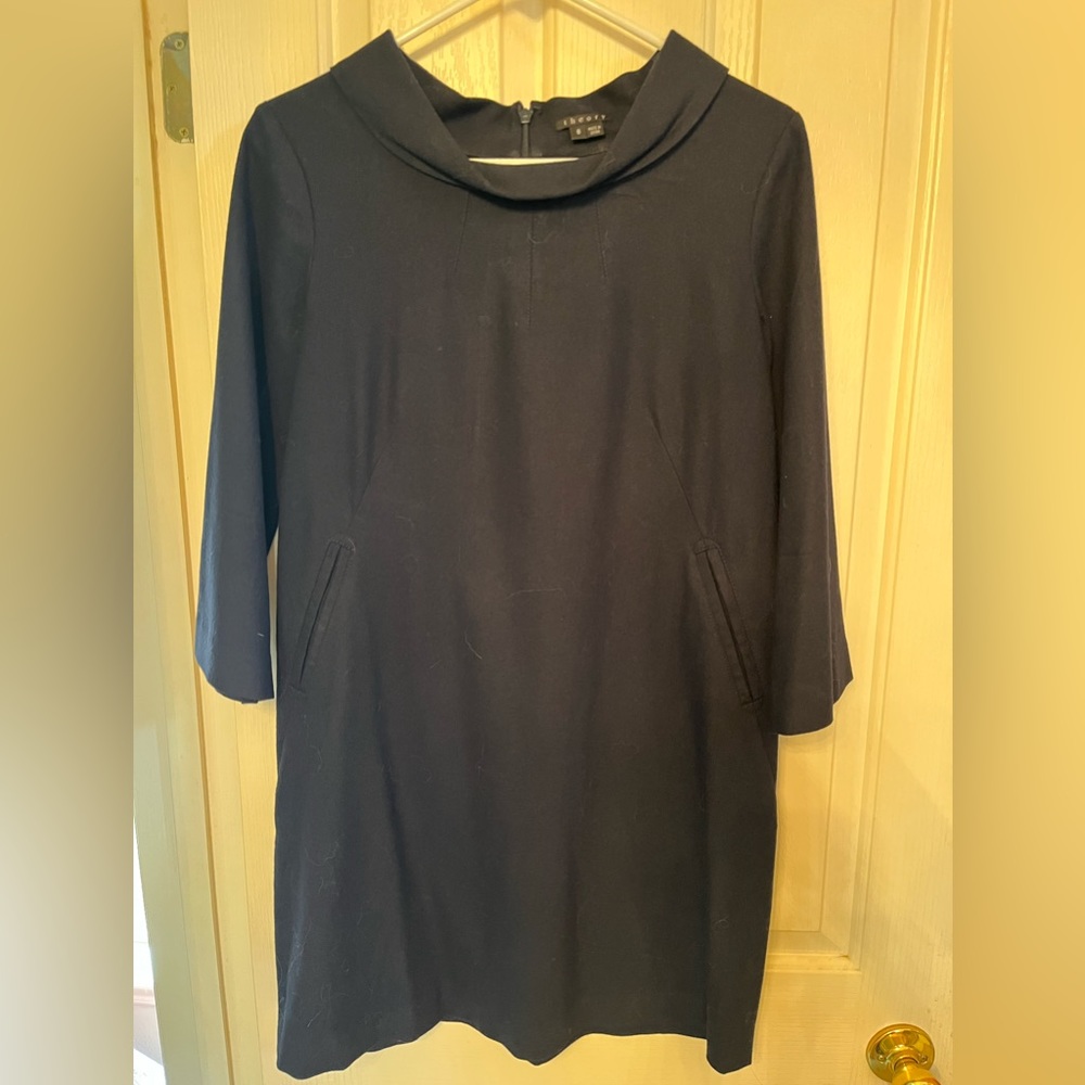 Adorable Theory Black Dress Perfect for work